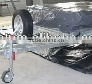 7*4 Hot-dipped Galvanized Box Trailer thumbnail-3