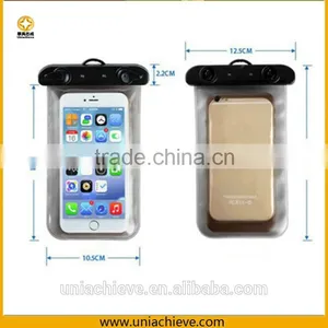 Case for IPhone 6s/6s Plus Fashion Summer Mobile Phone PVC Waterproof Bag With Waist Belt and Lanyard Yellow thumbnail-6