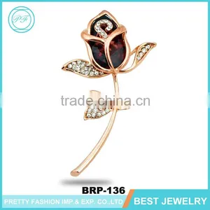 Latest Luxury Style Rhinestone Butterfly Brooch For Clothes Decoration thumbnail-2