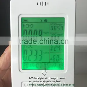 Hot Selling Wholesale Pm2.5 Pm10 Air Particle Counter and Temperature and Air Pollution Counter thumbnail-6