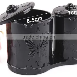 D15 ANPHY Double Cylinder Flexo Plastic Pen Holder Black thumbnail-5