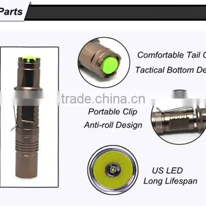 (1500363) XML T6 Portable Handy EDC LED High Quality Chip Flash Light thumbnail-3