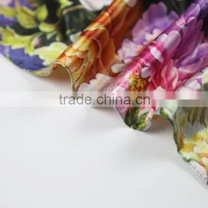 Silk Fabric Chiffon Silk Scarf Digital Floral Decent Printed Fashionable Scarf thumbnail-5