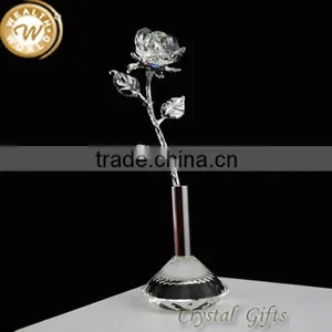 Contemporary Unique Crystal Decorative Flower thumbnail-1