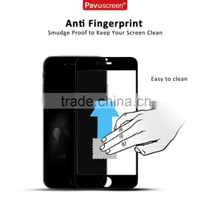Pavoscreen Stainless Steal Frame for Iphone Lcd Tempered Glass Screen Protector for IPhone 6 / 6s Mobile Phone Screen Filter Supplier's Choice thumbnail-5