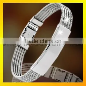 Stainless Steel Fitness Bracelet 2016 Fashion Accessories Bracelet thumbnail-3