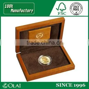 Classic Design World Sports Cup Wooden Coin Box for 2 Coin thumbnail-1