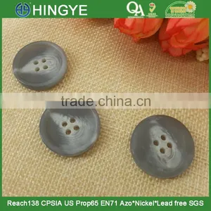 Resin 4 Holes Faux Horn Button thumbnail-1
