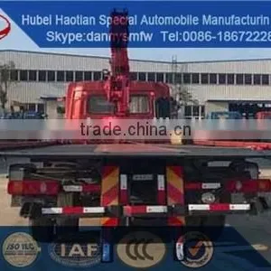 Flat Bed Road Cleaner With Crane Truck Emergency Rescue Truck Wrecker for Sale thumbnail-3