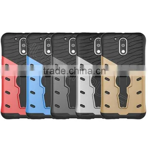Popular Shock Resistant Armour Case With Stand For Motorola G4&G4 Plus thumbnail-6