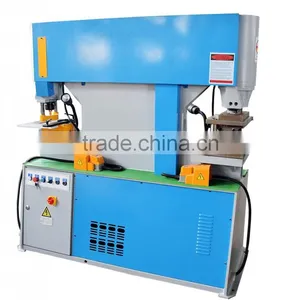 Q35Y Hydraulic Double Head Steel Punching Machine,hydraulic Aluminum Sheet Hole Punching Machine thumbnail-3