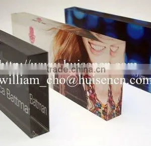 Cuatomizble Acrylic Logo Block thumbnail-1