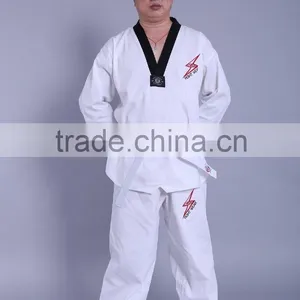 WTF Taekwondo Uniform Made in China Boao Sports thumbnail-1