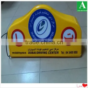Fashion Custom Car/taxi Light Led Roof Light Box Plastic Vacuum Formed thumbnail-1