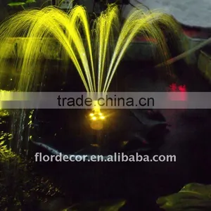 Solar Fountain Kit With LED Lightings thumbnail-1