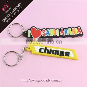 Cheap Custom Soft Pvc Rubber Keychains in Bulk for Promotion thumbnail-1