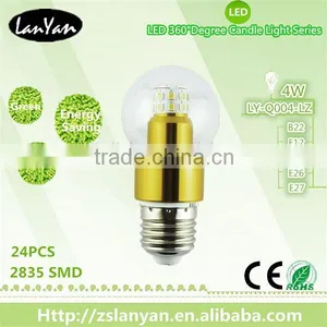 4w E12 Candle Lamp Led With CE ROHS Made in China, Led Candle Bulb Lamp 4w thumbnail-4