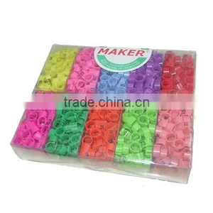 Plastic Numeric Racing Pigeon Ring Colorful Free Color thumbnail-1