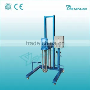 2016 Real Manufacturer New Style Guangzhou Shangyu Hydraulic Lifting Cosmetic Homogenizing Mixer thumbnail-1