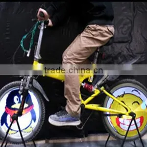 Cheap Price 128LED Programmable DIY Picture Bike Wheel Light thumbnail-1