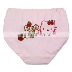 Little Children Girl Cartoon Cotton Cute Posh Basic Comfortable Brief Underwear thumbnail-2