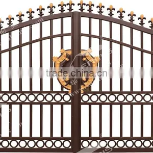 Wrought Iron Villa Luxury Gate and Main Courtyard Gate Models thumbnail-2