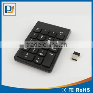 18 Keys 2.4G Wireless USB Numeric Keypad for Laptop / Notebook, Desktop / PC Computer Compatible With All System thumbnail-1