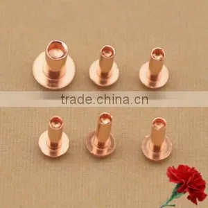 High Quality Manufacture Hollow Tubular Rivets/copper/brass thumbnail-1