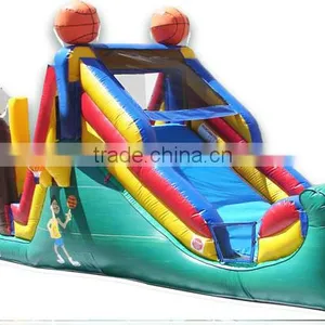 40ft Long Backyard Cheap Commercial Inflatable Sports Obstacles Courses for Kids thumbnail-3