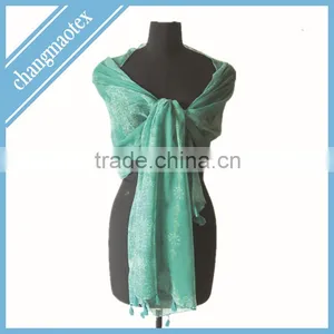 Newest Long Style Polyester Shawl thumbnail-3