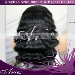 Body Wave 100% Chinese Remy Human Hair Long Full Lace Wig thumbnail-1