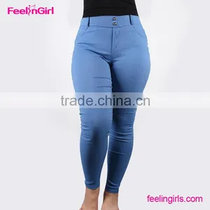 Women Sexy Push Up Tight Jeans thumbnail-1