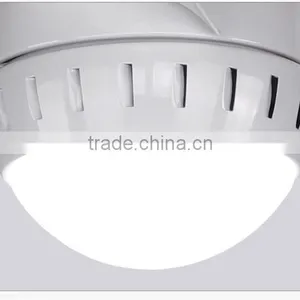 Modern Mini Iron Fan Glass Shade Ceiling Fans thumbnail-5