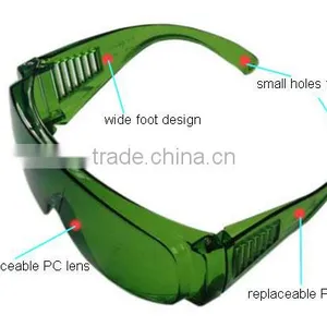 2016 Medical Safety Glasses Anti-dust & Splash Safety Glasses Adjustable Safety Glasses PC Lens Yellow Safety Glasses thumbnail-3