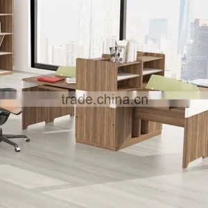 White Environment Painting Modern Executive Desk Modular Office Furniture L-B1504 Quality Choice thumbnail-2