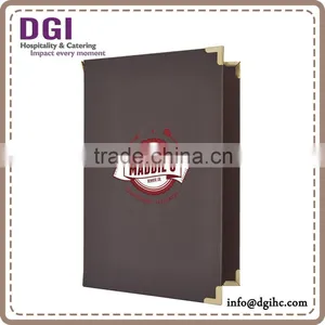 Durable 4 Panels Menu Cover Menu Holder Restaurant Menu 4 Panels Menu Cover thumbnail-2