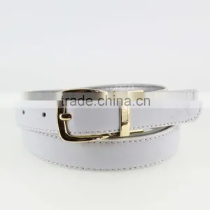 2015 Colorful Lady Reversible Leather Belt With Shiny Gold Remove Buckles in YiWu thumbnail-3