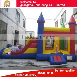 Multicolor Castle Shape Inflatable Bouncer thumbnail-1