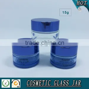 15ml Transparent Glass Cosmetics Jar thumbnail-1