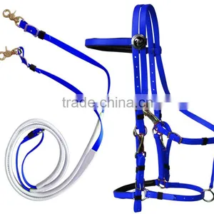 PVC Fancy Plastic Horse Bridle and Halter thumbnail-1