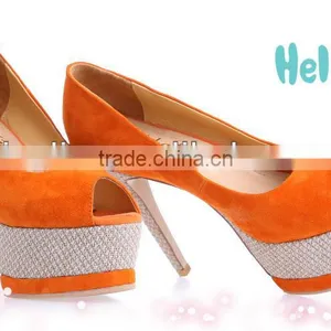 Fashion Wedding Shoes for Women 2016 Orange Sexy Wedding Shoes thumbnail-1