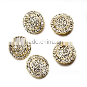 Fashion Designer Clothing Buttons,crystal Button,rhinestone Pearl Button thumbnail-2