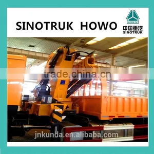 New Condition Howo 25 Ton Cargo Truck With 10 Ton XCMG Truck Crane for Sale Quality Choice thumbnail-5
