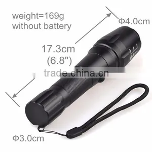 18650 Battery Powered 10w LED Torch Rechargeable thumbnail-4