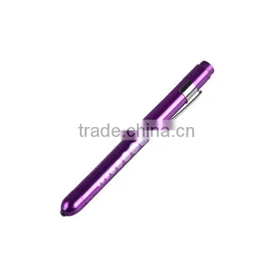Pen Shape Mini Portable Medical Flashlight With Pupil Clip thumbnail-2