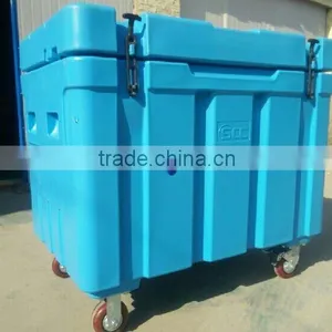 310LTR Dry Ice Store Cooler Box Dry Ice Mobile Box Dry Ice Bin With SEBS Seal Ring thumbnail-3