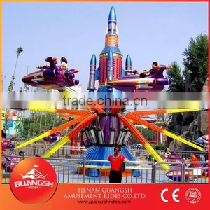Outdoor Self Control Plane Amusement Attractions at a Fair thumbnail-1