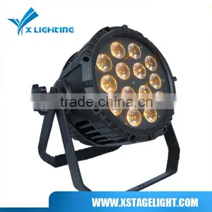 Waterproof IP65 Led Par Can Lights 14*18W 6in1 RGBWAP Led Par 64 Quality Choice thumbnail-1