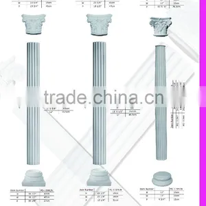 Decorative Polyurethane Roman Column Good Price Beautiful New Modern Luxury Polyurethane Roman Column thumbnail-3