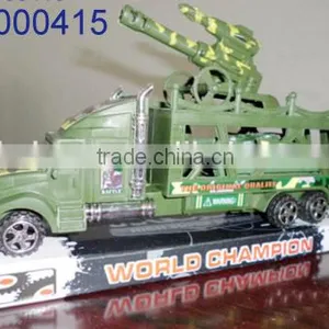Toys Factory Cheap Toy Plastic Military Army Trucks With Tank and Car thumbnail-1